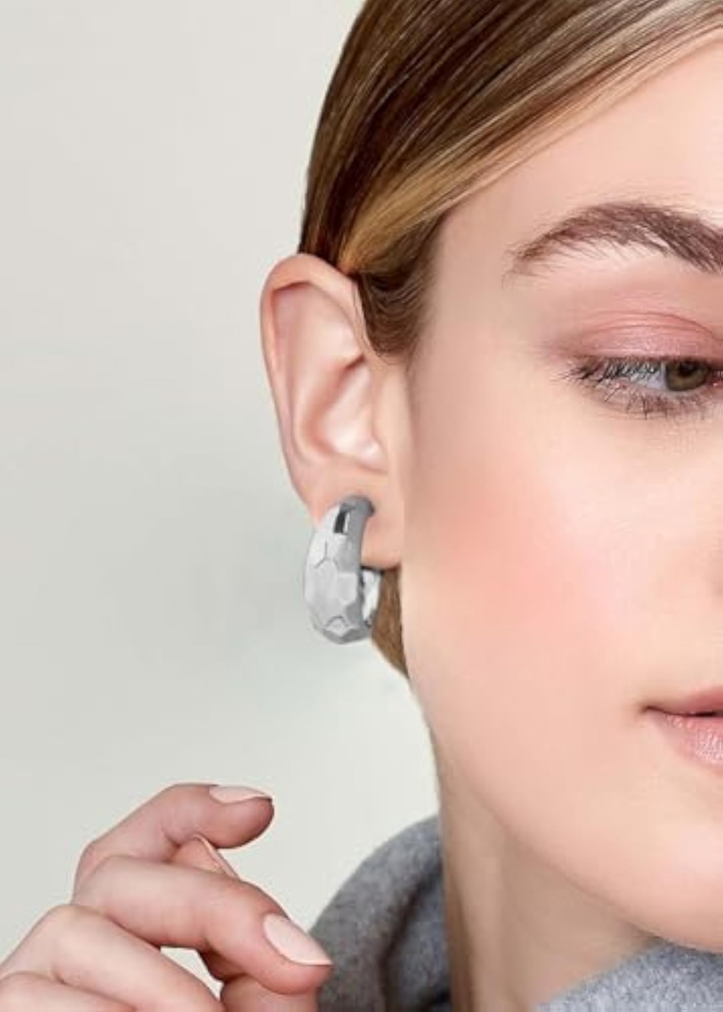 Women's Gold Clip-On Earrings, Hypoallergenic Elegant Accessories