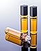 CULINAIRE Essential Oil Roller Bottles, 10ml Roller Bottle, Pack of 12, Amber