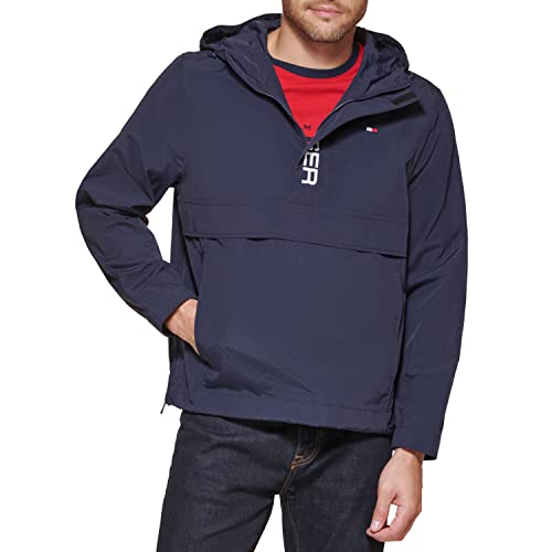 Image of Tommy Hilfiger Men's Retro Lightweight Taslan Popover Jacket