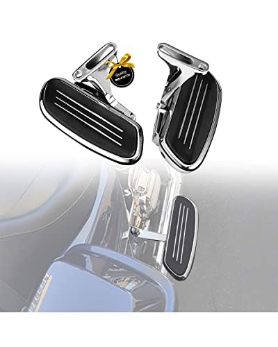 Motorcycle Floorboards with Mount Bracket Kits for Touring Bikes: Compatible with 1993-2025 Models