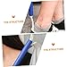 PartyKindom 2pcs Dressing Aid Stick for Elderly Seniors Disabled Pregnant Women Long Handle Shoehorn Socks Aid Kit