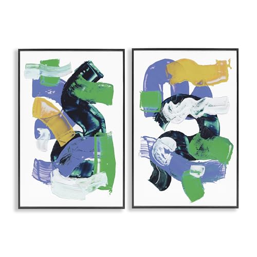 ''| 2pc Framed Giclee Art Set 2