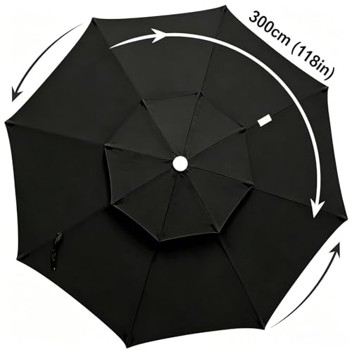 Toile de remplacement pour parasol de patio et store extérieur excentrique - 6