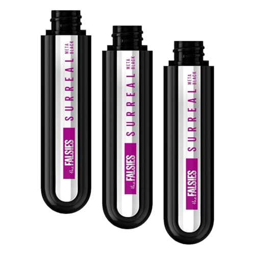 Mascara Maybelline Falsies Surreal Meta Black volumateur et allongeant 10 ml