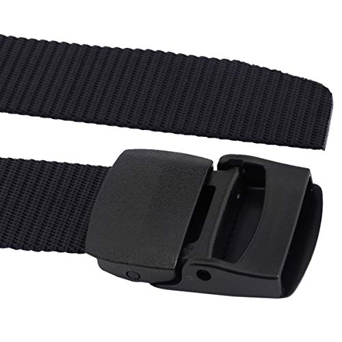 Sportmusies Women's Nylon Webbing Military Style Tactical Duty Belt with Plastic Buckle3