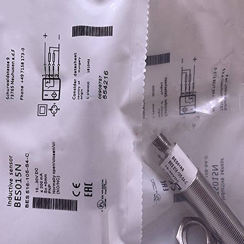 PEPPERL & FUCHS NBN8-18GM40-Z0-V1 2-Wire DC, (P/N 088205), Actual Operating Distance: 7.2 8.8 MM TYP. 8 MM, 8 MM Non-Flush, INDUCTIVE Sensor