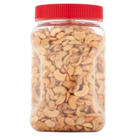 Great Value Roasted & Salted with Sea Salt Cashews Halves & Pieces, 24 oz (1)