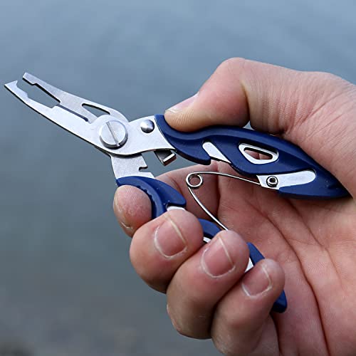 Alicate de pesca Sougayilang, removedor de anzol de aço inoxidável, cortador de linha de pesca multi