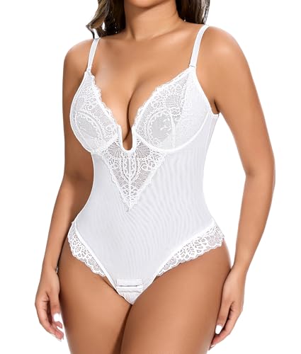 Gaine amincissante ventre plat effet sculptant immédiat avec armatures et dos nu plongeant