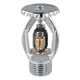 SiSinkal Niedertemperatur-Feuersprinkler mit 72 Grad schmelzbarer Legierung, Frostschutzfunktion für Kühllager, effiziente Wasserverteilung, einfach zu installierende Düse (A)