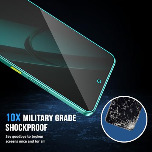 Image of ArmourPro Privacy Tempered Glass Screen Protector Compatible for Realme GT 7 (6.78 Inch) with Edge-To-Edge Protector Coverage and Easy Installation kit (Pack of 2)