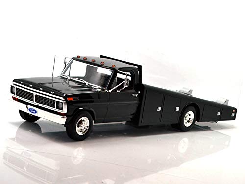 Amazon | ACME 1:18 1970 FORD F-350 RAMP TRUCK(BLACK)- ACME 1/18 