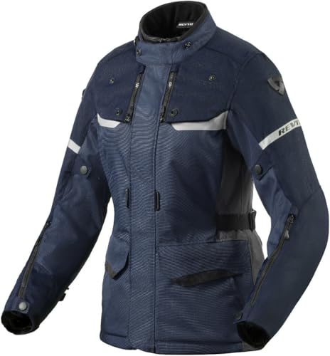 REV'IT! Revit Outback 4 H2O Ladies Motorcycle Textile Jacket, dark blue, 38