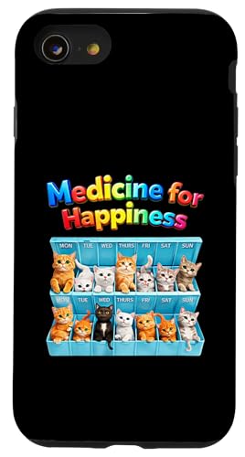 Medicine For Happiness ����L �q�L �s���{�b�N�X �y�b�g���D�� �X�}�z�P�[�X iPhone SE (2020) / 7 / 8 �p