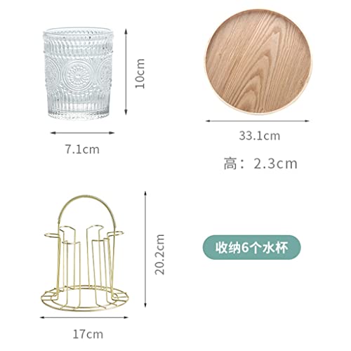 Wssbk Glass Fruit Tea Jar Household Refrigerator Kettle Sealed Wine Barrel Beverage Barrel With Tap Beer Container (Color : B, Size : As The Picture Shows) #TOP3