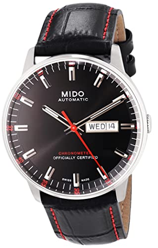 Mido Watch Men Commander Chronometer Automatic Mido Caliber 80 (Base Eta C07.821) Cosc Watch #TOP6