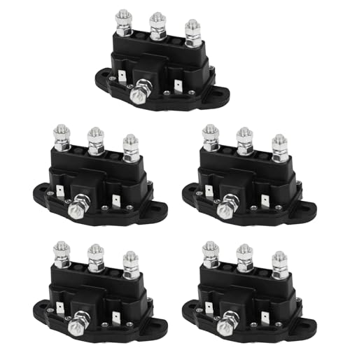Interrupteur relais 12V pour treuil de bateau et remorquage tout-terrain intermittent lot de 5