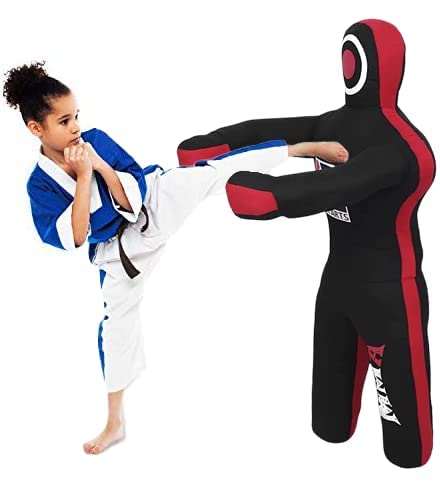 Matarts Mma Grappling Punching Dummy For Kids Combat Sports Bjj Jiu Jitsu Judo Karate Taekwondo Wrestling Buddies Tackling And Boxing Dummies (47" / 4 Feet) - Unfilled #TOP1