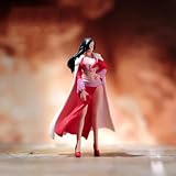 ORIELOAN Sexy Female Warrior Figure, 1/43 Scale Anime Female Character Mini Model Figure with Black Long Hair and Red Heels, Miniature Sexy Woman Warrior Action Figurine