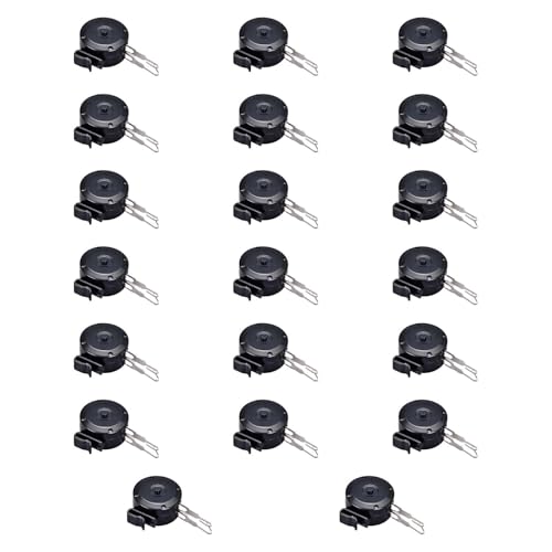 harayaa 20Pcs Digital Perm Machine Pull Wire Box Perm Gadget Reutilizável Resistente Cabelo Máquina