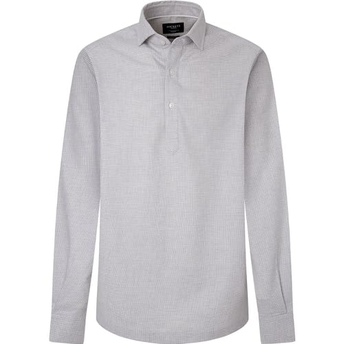 Chemise Hackett London Flannel Dogtooth en coton pour homme