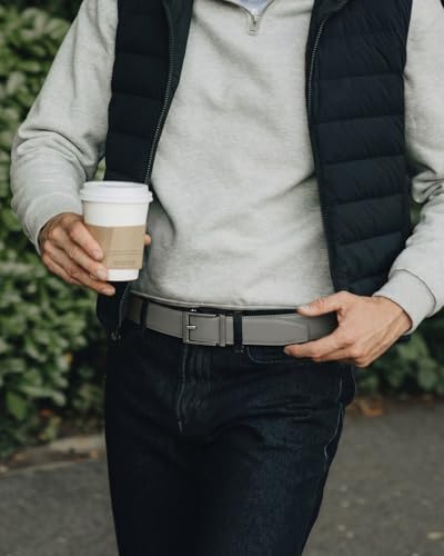 Image of CHAOREN Ratchet Belts for Men - 1.5 inch Mens Belt Genuine Leather for Causual Jeans - Customizable Style, Versatile Fit