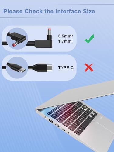 230W Charger Fit Compatible with Acer Nitro 5 7 14 16 17 18 AN18-61 AN16-43 AN16-52 AN17-51 AN17-71 AN515-58 AN517-55 AN14-41 Predator Helios Neo 14 16S 300 PHN14-51 PHN14 PHN16S Triton 14 16 Laptop