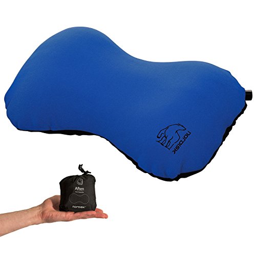 Preisvergleich Produktbild Kissen Nordisk Aften nierenförmig blau