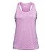 Under Armour Tech Tank - Twist, Camiseta de Tirantes, Camiseta Deportiva Mujer, Lila (Polar Purple/Crystal Lilac/Translucent(537)), XS