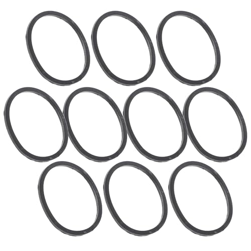 LIGHTAOTAO Correa de Caucho Negra Óptica Interna Compatible con Xbox360, Accesorios de Recambio para Mantenimiento Extendido y Prevención de Errores de Lectura, Pack de 10 Piezas