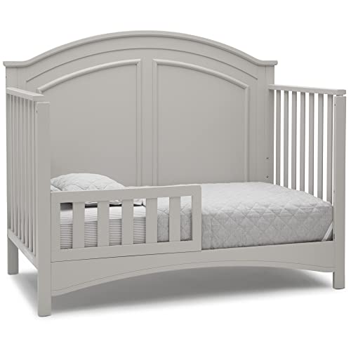 Delta Children Perry 6-In-1 Convertible Crib - Greenguard Gold Certified, Moonstruck Grey #TOP7