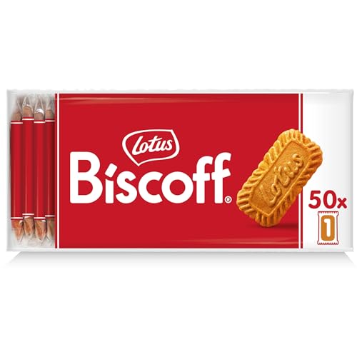 Lotus Biscoff - Caramelized Biscuit Cookies - 50 Count - 312g - Non-GMO Project Verified and Vegan