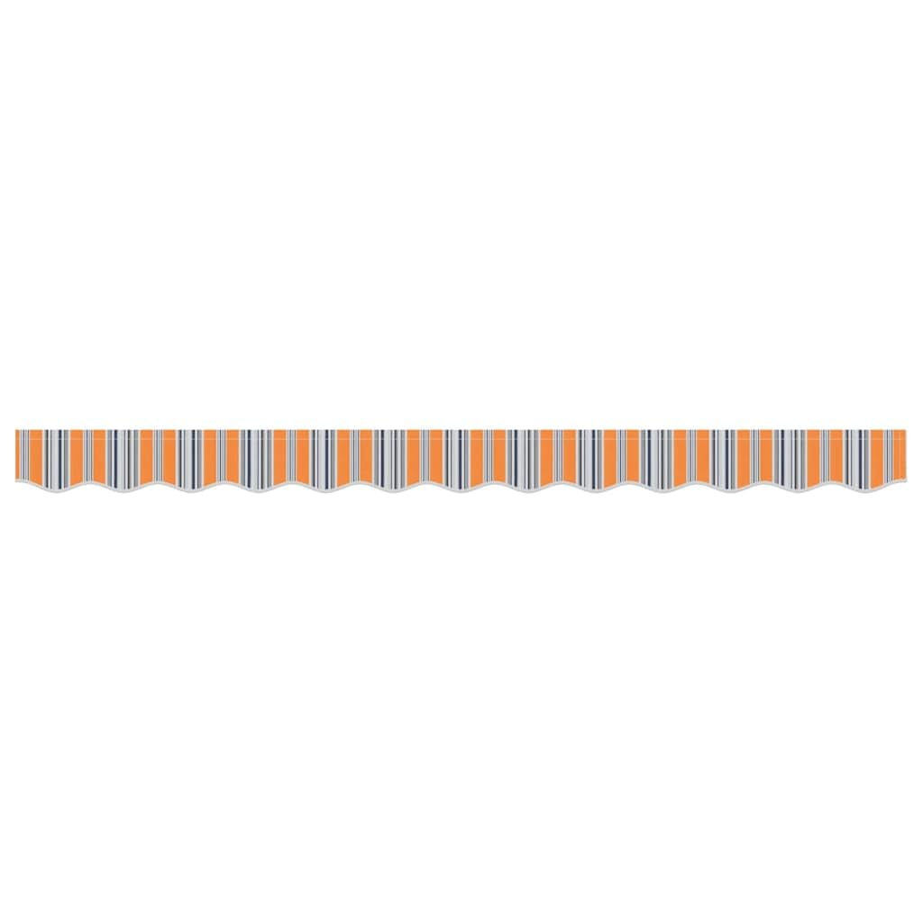 Grembiule di ricambio per tenda da sole, multicolore, in poliestere, larghezza 2,5 m, resistente alle intemperie e impermeabile, per tenda da sole, balcone, giardino, con tessuto resistente ai