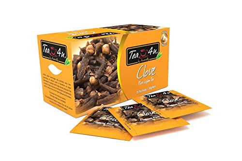 Tea4U Flavored Black Teabags - Original Ceylon Tea (Clove) #TOP11