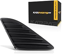 Vista 1 de Para Toyota Camry cubierta de luz antiniebla 2012 2013 2014 lado del pasajero Bisel de rejilla L/LE/XLE/modelo híbrido negro TO1039147