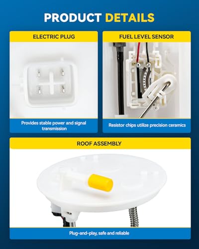 Image of PHILTOP Electric Fuel Pump Assembly Fits for Suzuki SX4 2007 2008 2009 2010 2011 2012 2013, FG1161