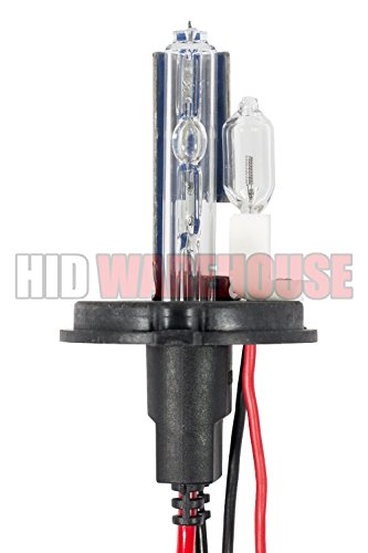 Image of AC HID Xenon Replacement Bulbs - H4 / 9003 6000K - Light Blue (1 Pair)