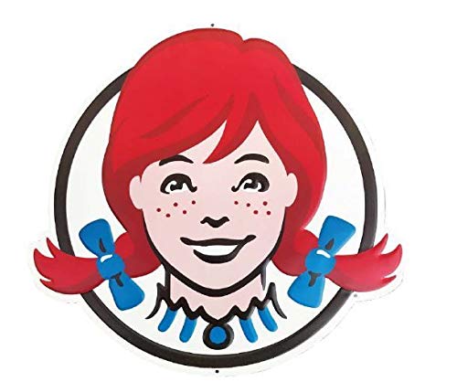 ウェンディーズ エンボス看板 サイン Wendy's WENDY アメリカン雑貨 アメ雑 ウェンディーズ エンボス看板 サイン Wendy's WENDY アメリカン雑貨 アメ雑