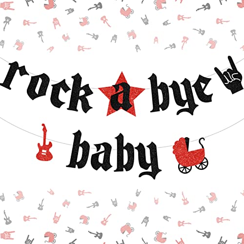 Guirlande Rock A Bye Baby pour fêter l'arrivée de bébé dans une ambiance musicale