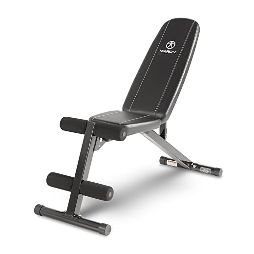 Marcy Multi-Position Workout Utility Bench for Home Gym Weightlifting and Strength Training SB-10115