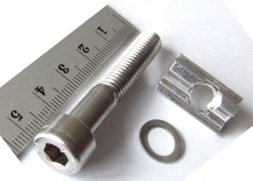 Europe Solar: set di 4 morsetti centrali, set di