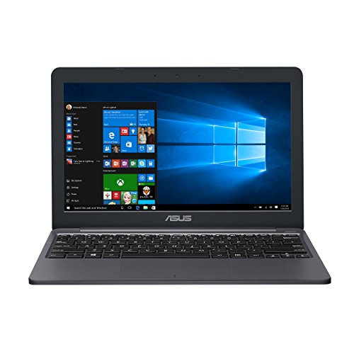 ASUS VivoBook E203NA-YS03 11.6” Featherweight Design Laptop, Intel Dual-Core Celeron N3350 2.4GHz Processor, 4GB DDR3 RAM, 64GB EMMC Storage, App Based Windows 10 S