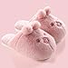 Zapatillas Microondas,Zapatillas De AlgodóN De Alpaca Lindas De La Historieta De Invierno, Hombres De Las SeñOras De Las SeñOras De Las SeñOras Pareja De Peluches De La Felpa De Mao.-39-40_Rosado