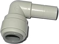 Vista 9 de Accesorios de tubo de copolímero de acetal de 1/2" OD, conector de mamparo, empuje para conectar para piezas del sistema de filtro de agua RO