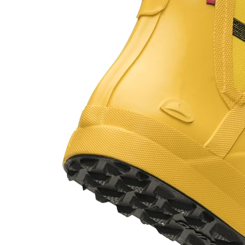 Viking Unisex Ekeberg Rain Boot, Yellow/Black, 43 EU