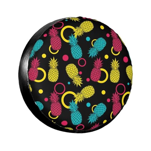 All-Weather Spare Tire Protector Pineapple Fruits Print