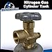 Weldfabulous 125 cu/ft Nitrogen Gas Cylinder Tank - FULL