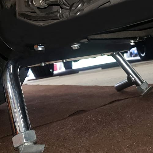 ALMULOO Adjustable Steel Center Stand for Harley