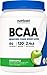 Nutricost BCAA Powder 2:1:1, 120 Servings (Green Apple)