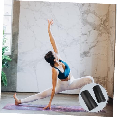 SUPVOX 2 piezas Roller de masaje semicircular EPP para yoga y acupresión, columna para terapia muscular, accesorios de fitness y espalda miniatura 6